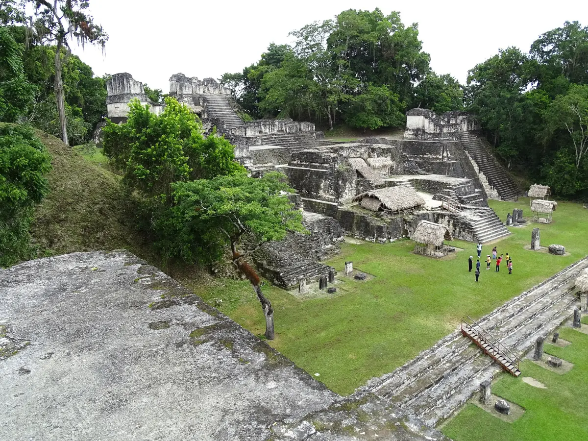 Terraces and temples of the North Acropolis