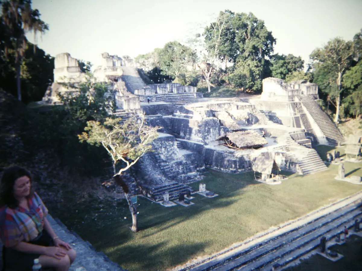 View over the North Acropolis from Temple II