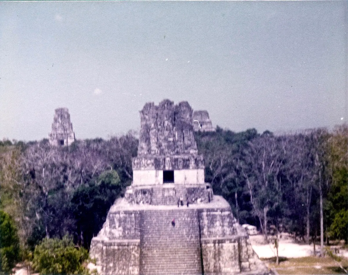 Temple I photographed on a visit in 1975