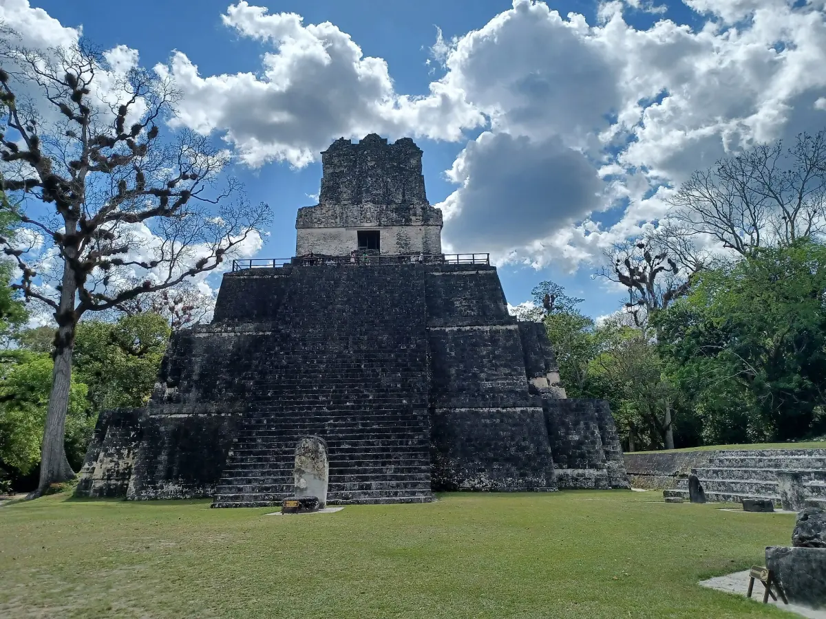 Temple II on the Great Plaza